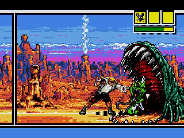 Comix Zone screenshot - Episode 3: Curse of the Dead Ships  Page 1